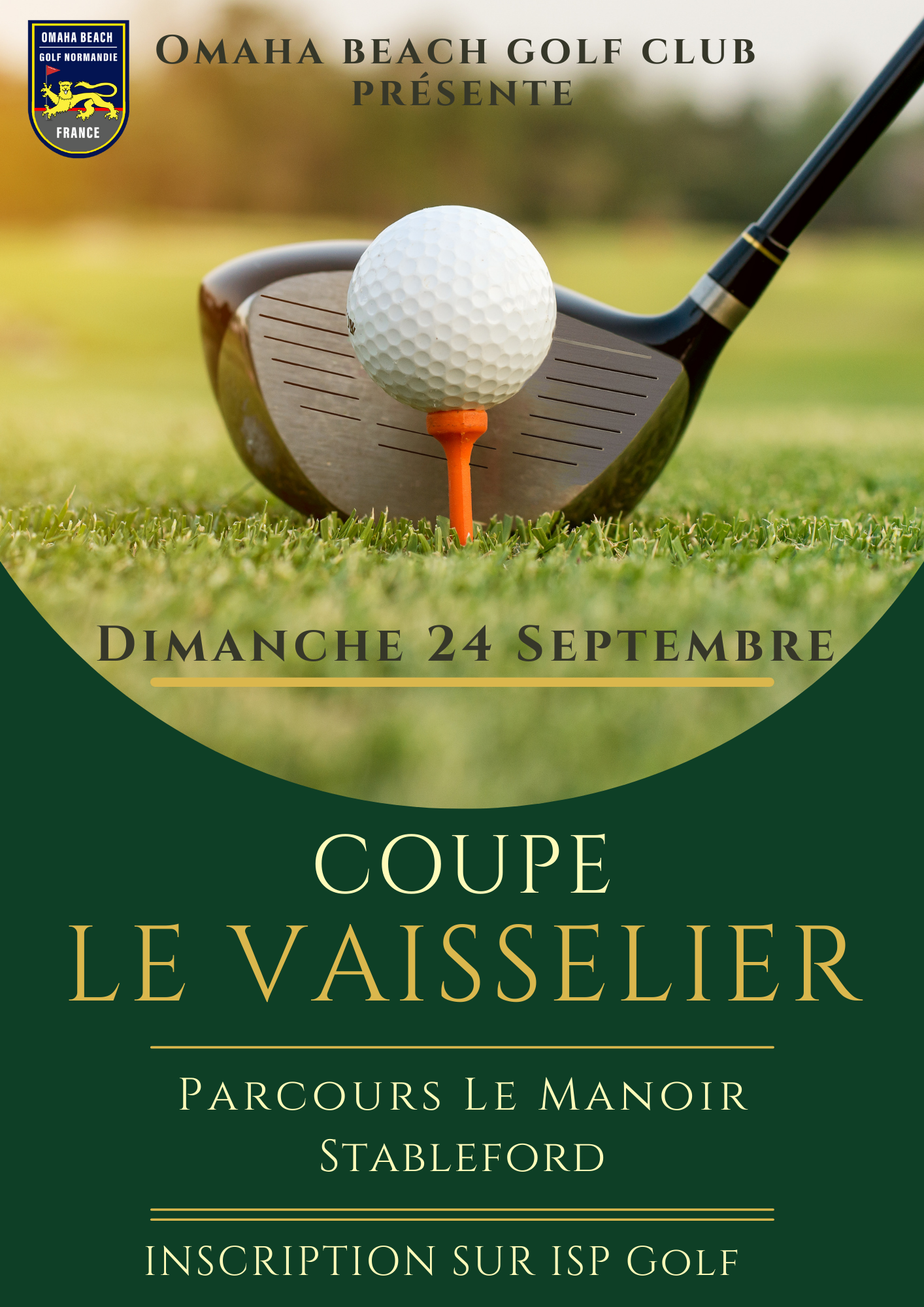 La Coupe Le Vaisselier reportée au Dimanche 24 Septembre